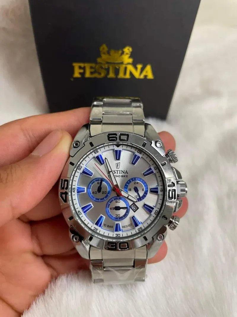 أفضل وأجمل✨ ساعة رجالية ⌚️festina 👑👑