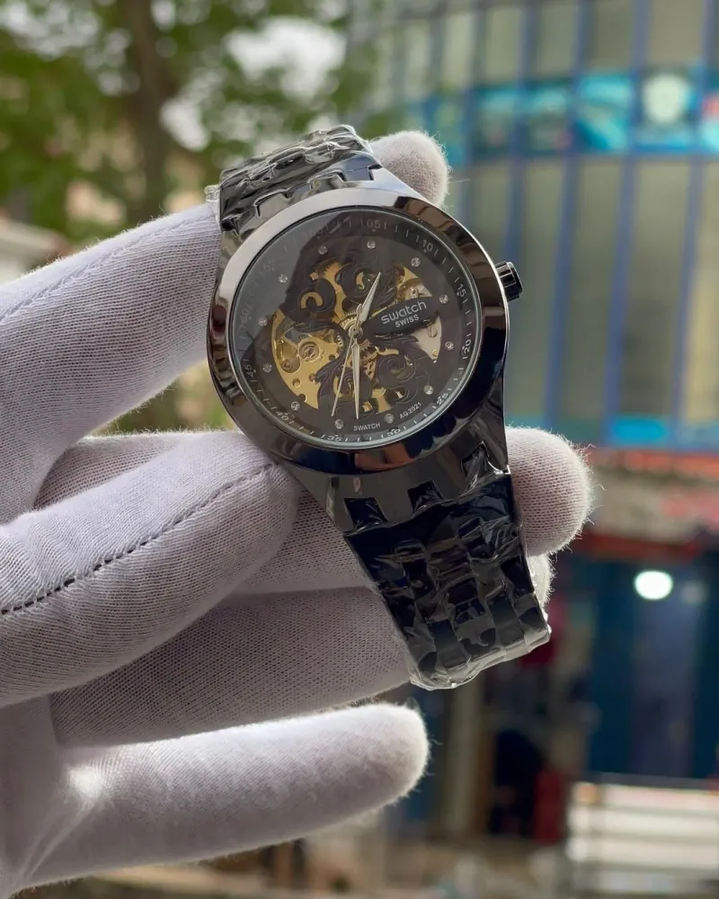 أفضل وأجمل✨ ساعة رجالية ⌚️SWATCH SWISS 👑👑
